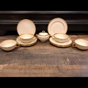 Vintage Lenox Tuxedo China lot